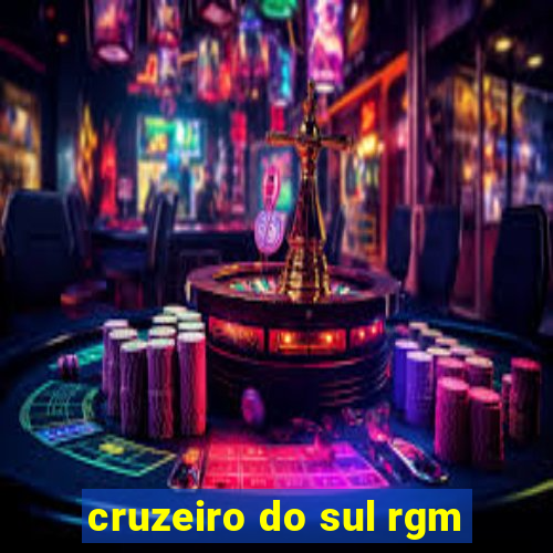 cruzeiro do sul rgm